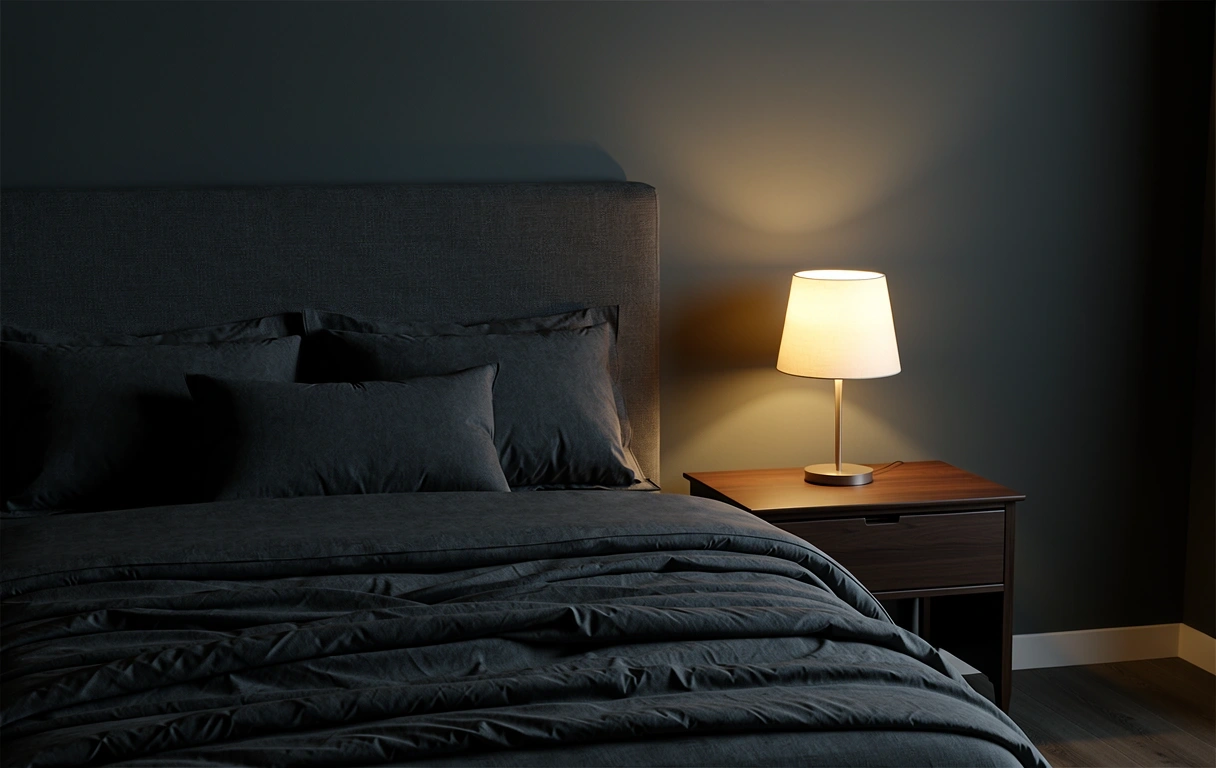 Enfoque en el entorno nocturno